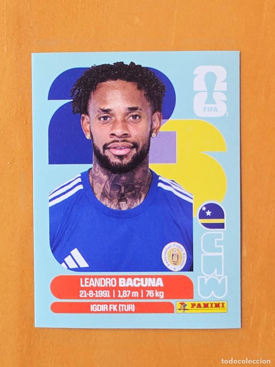 Football Stickers: CUW 12 Leandro Bacuna, Curazao, Panini FIFA World Cup Mundial 2026 Sticker