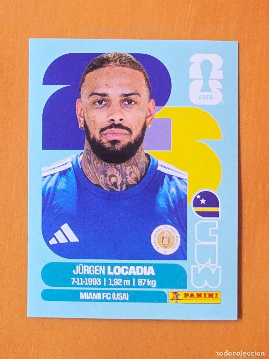 Football Stickers: CUW 17 J&uuml;rgen Locadia, Curazao, Panini FIFA World Cup Mundial 2026 Sticker