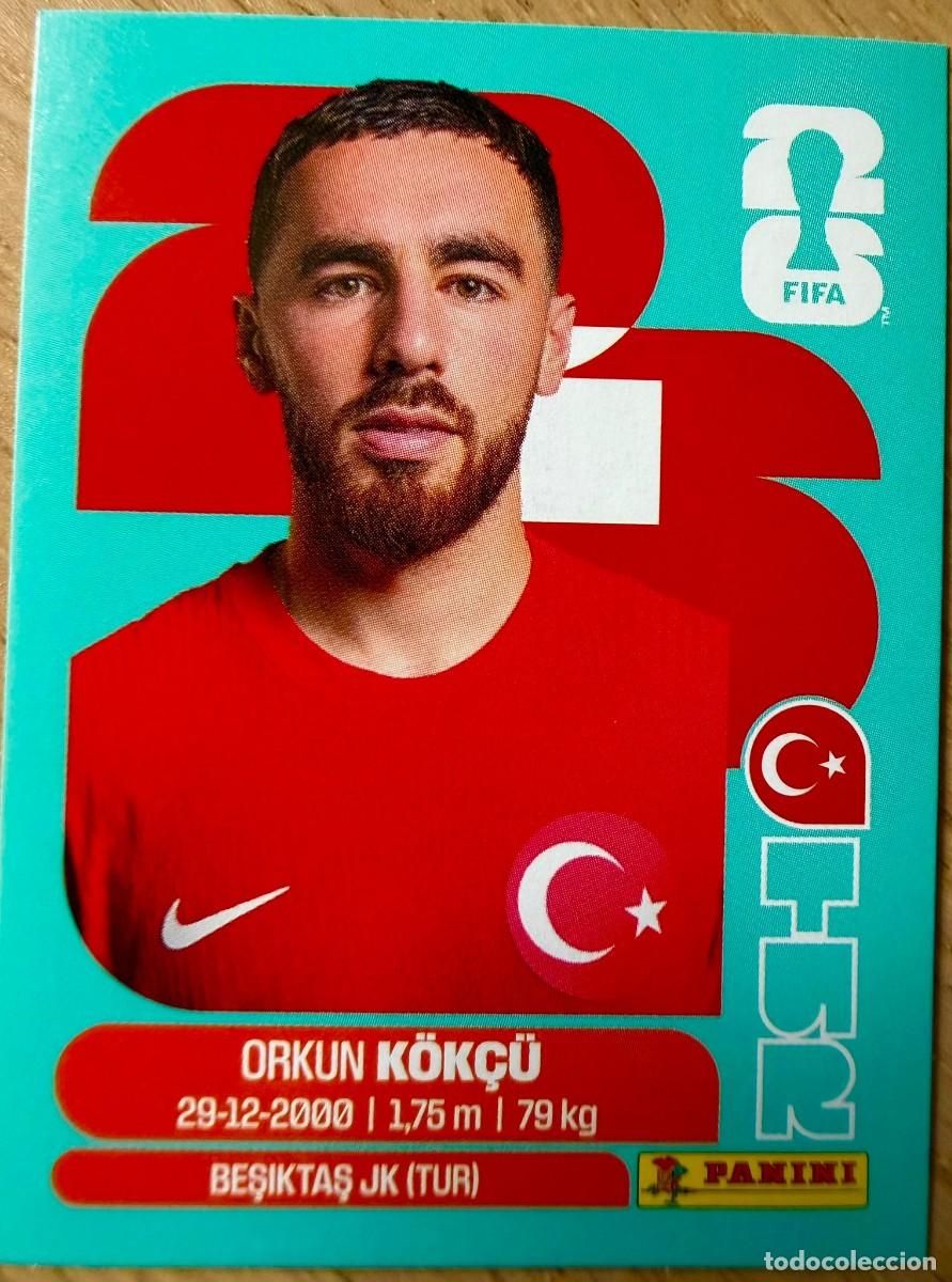 Football Stickers: TUR12 TUR 12 KOKCU TURQUIA MUNDIAL FIFA WORLD CUP 2026 26 STICKER CROMO PANINI SIN PEGAR