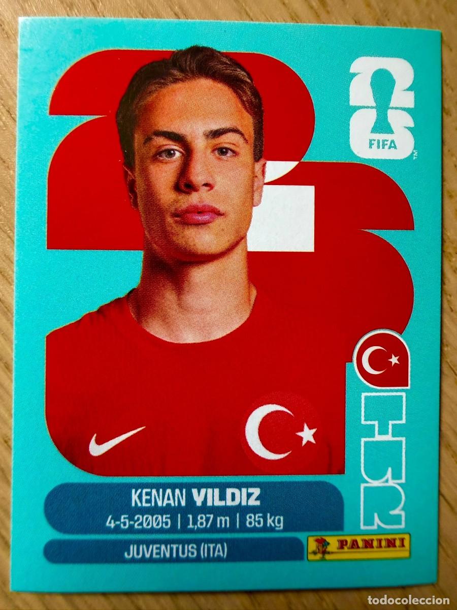 Fu&szlig;ball-Sticker: TUR20 TUR20 KENAN YILDIZ TURQUIA MUNDIAL FIFA WORLD CUP 2026 26 STICKER CROMO PANINI SIN PEGAR