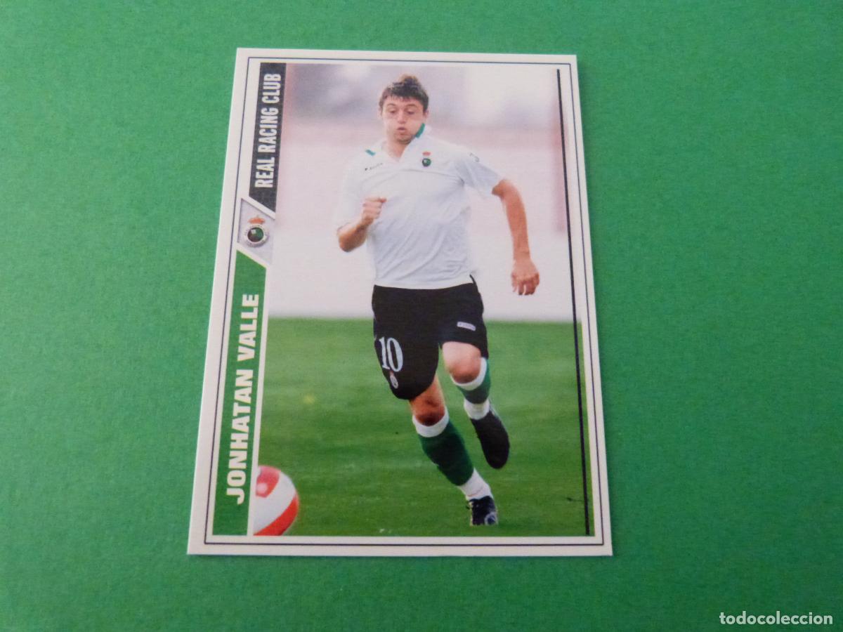 Cartes &agrave; collectionner de Football: TRADING CARD FUTBOL JONHATAN VALLE RACING DE SANTANDER N&ordm; 261 FICHAS LIGA MUNDICROMO 2007-2008/07-08