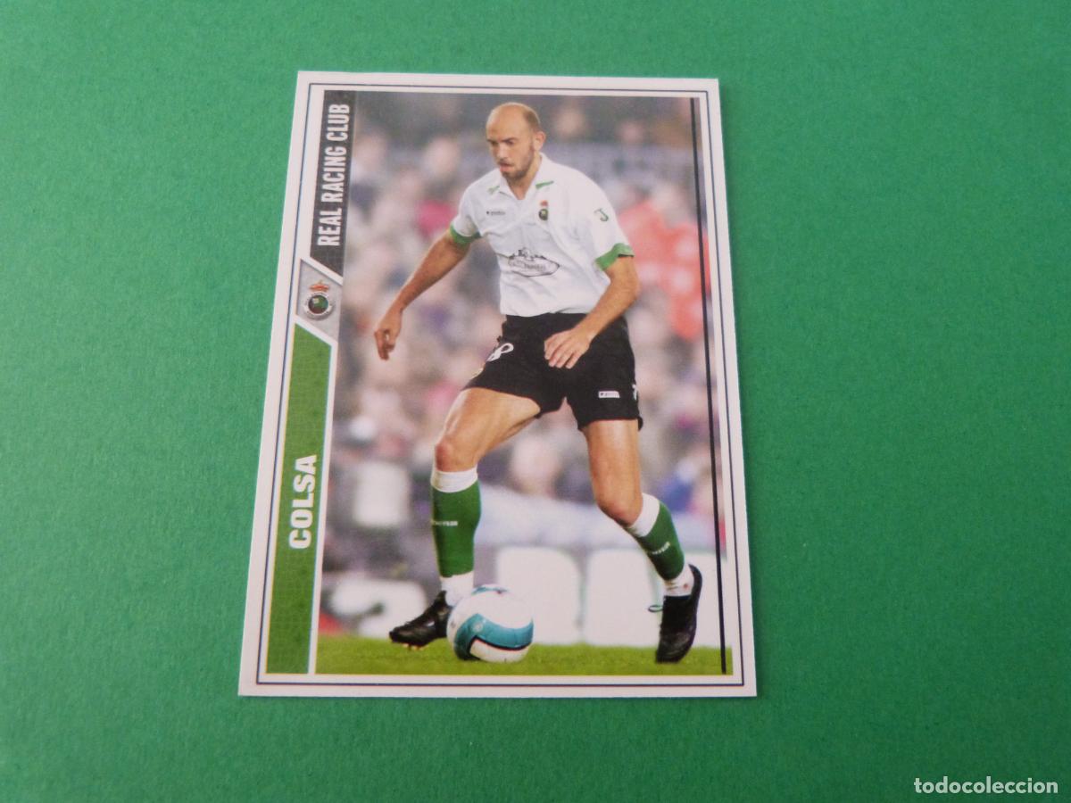 Cartes &agrave; collectionner de Football: TRADING CARD FUTBOL COLSA RACING DE SANTANDER N&ordm; 260 FICHAS LIGA MUNDICROMO 2007-2008/07-08