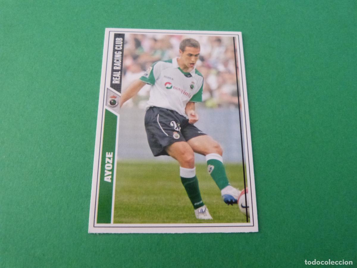Cartes &agrave; collectionner de Football: TRADING CARD FUTBOL AYOZE RACING DE SANTANDER N&ordm; 258 FICHAS LIGA MUNDICROMO 2007-2008/07-08