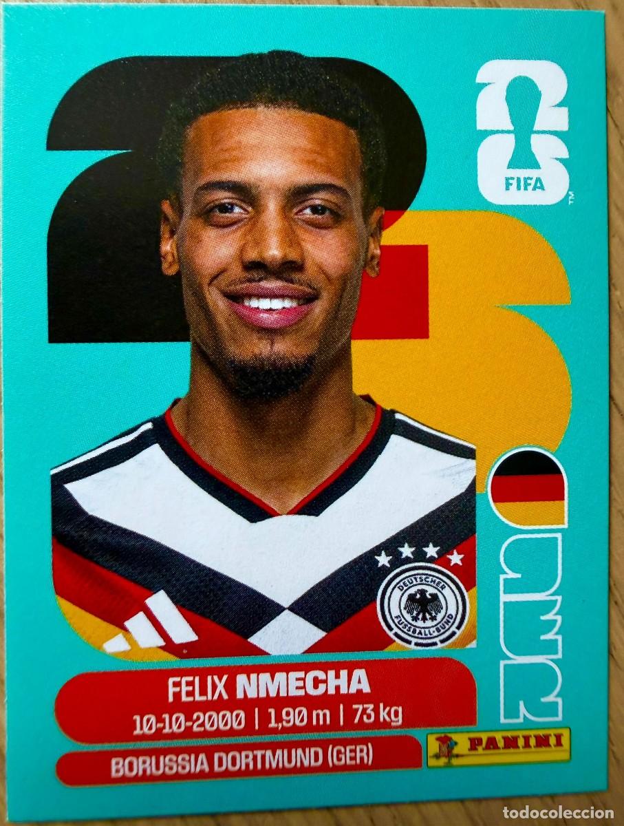 Cartes &agrave; collectionner de Football: GER12 GER 12 NMECHA ALEMANIA MUNDIAL FIFA WORLD CUP 2026 26 STICKER CROMO PANINI SIN PEGAR