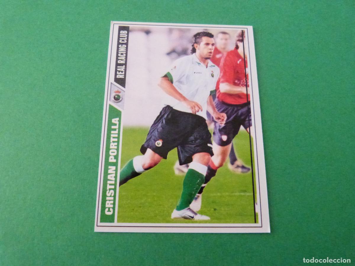 Cromos de F&uacute;tbol: TRADING CARD FUTBOL CRISTIAN PORTILLA RACING DE SANTANDER 257 FICHAS LIGA MUNDICROMO 2007-2008/07-08