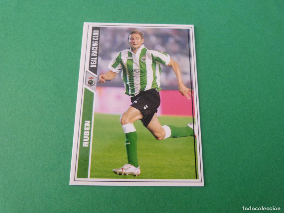 Cromos de F&uacute;tbol: TRADING CARD FUTBOL RUBEN RACING DE SANTANDER BAJA N&ordm; 255 FICHAS LIGA MUNDICROMO 2007-2008/07-08
