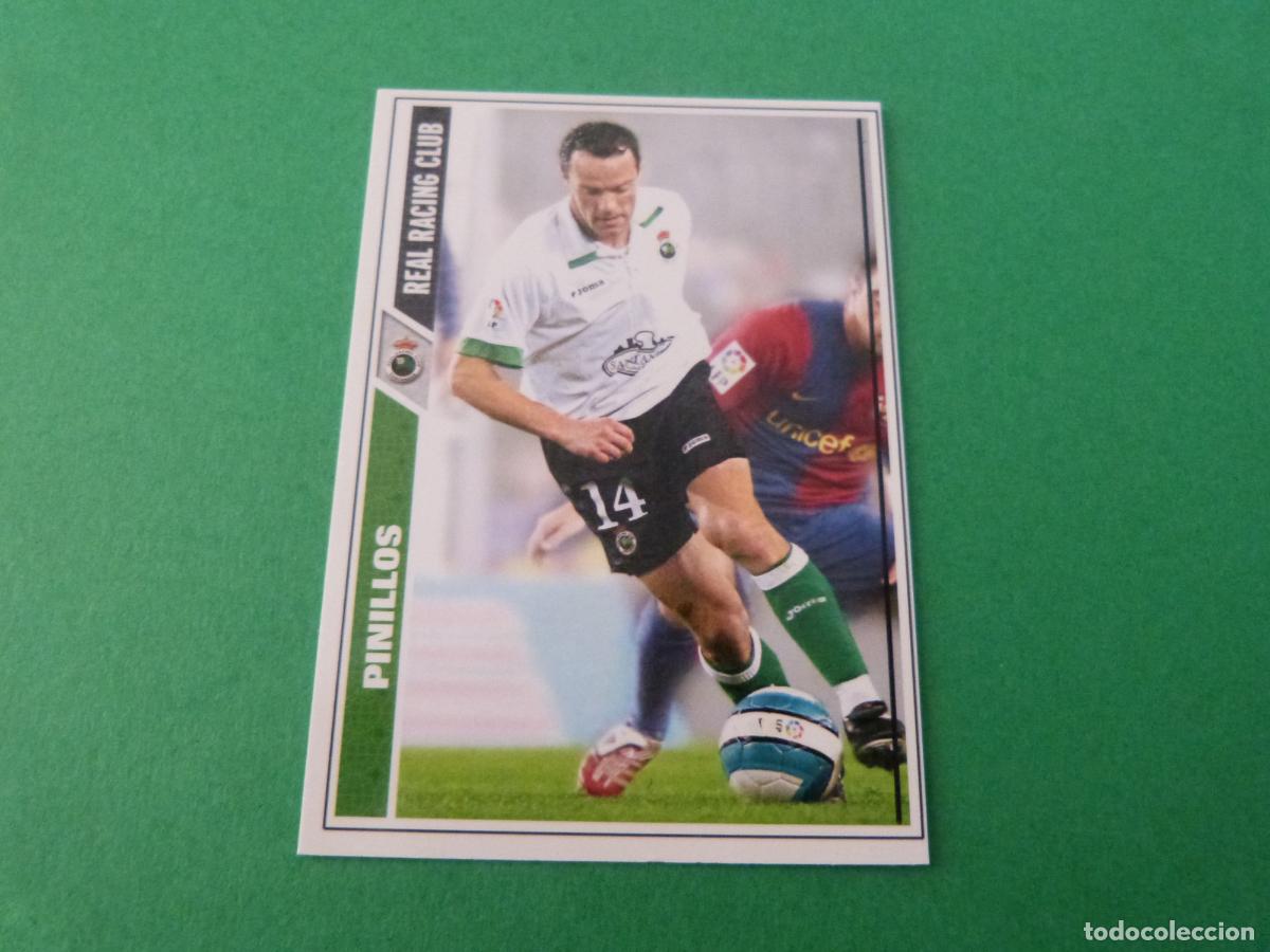 Cromos de F&uacute;tbol: TRADING CARD FUTBOL PINILLOS RACING DE SANTANDER N&ordm; 254 FICHAS LIGA MUNDICROMO 2007-2008/07-08