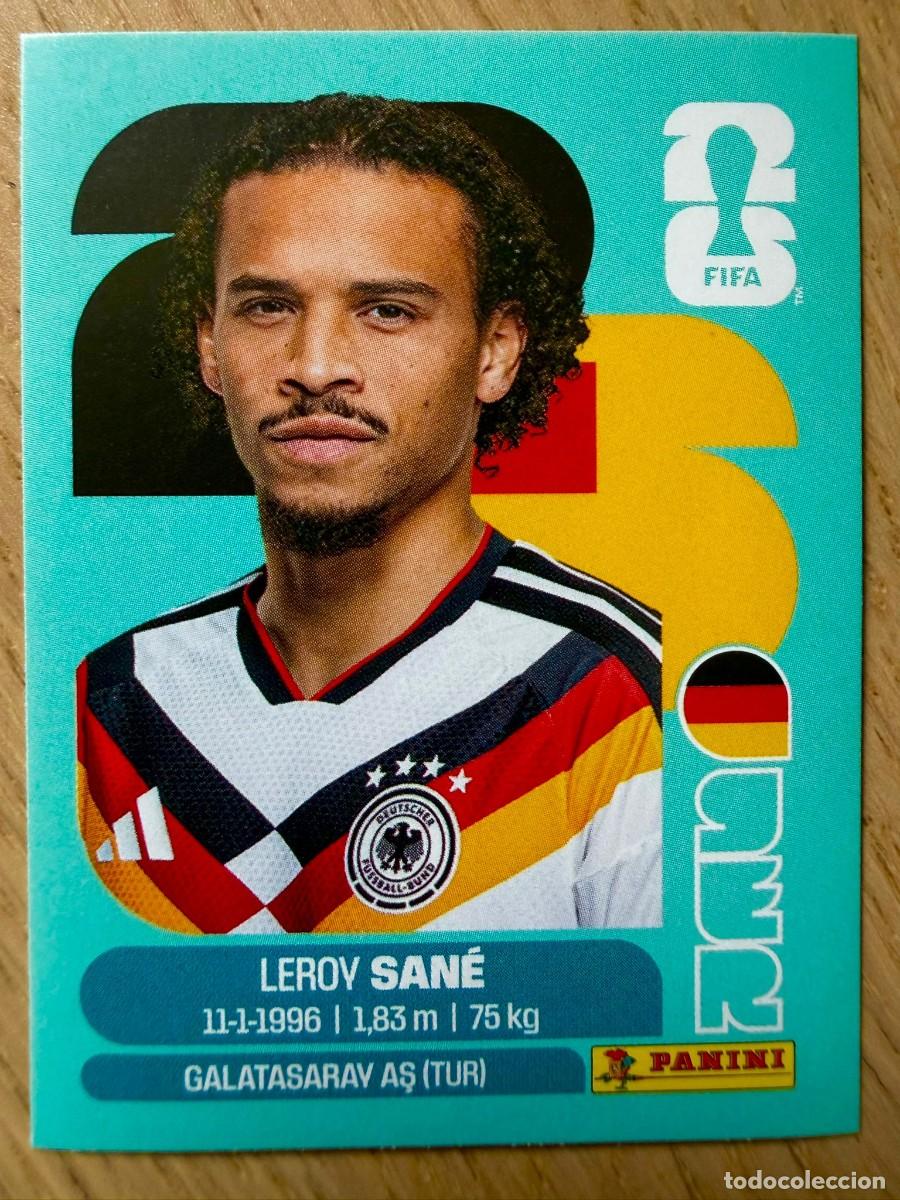 Cromos de F&uacute;tbol: GER18 GER 18 LEROY SANE ALEMANIA MUNDIAL FIFA WORLD CUP 2026 26 STICKER CROMO PANINI SIN PEGAR