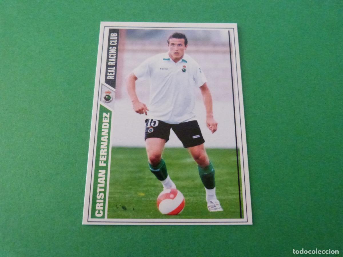 Cromos de F&uacute;tbol: TRADING CARD FUTBOL C. FERNANDEZ RACING DE SANTANDER N&ordm; 253 FICHAS LIGA MUNDICROMO 2007-2008/07-08