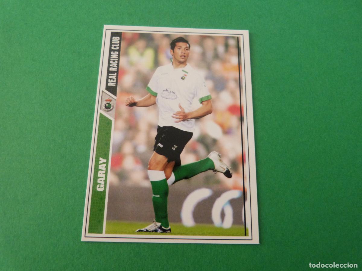 Cromos de F&uacute;tbol: TRADING CARD FUTBOL GARAY RACING DE SANTANDER N&ordm; 252 FICHAS LIGA MUNDICROMO 2007-2008/07-08