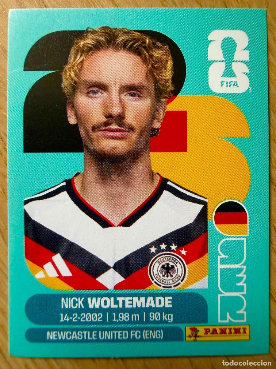 Cromos de F&uacute;tbol: GER20 GER 20 WOLTEMADE ALEMANIA MUNDIAL FIFA WORLD CUP 2026 26 STICKER CROMO PANINI SIN PEGAR