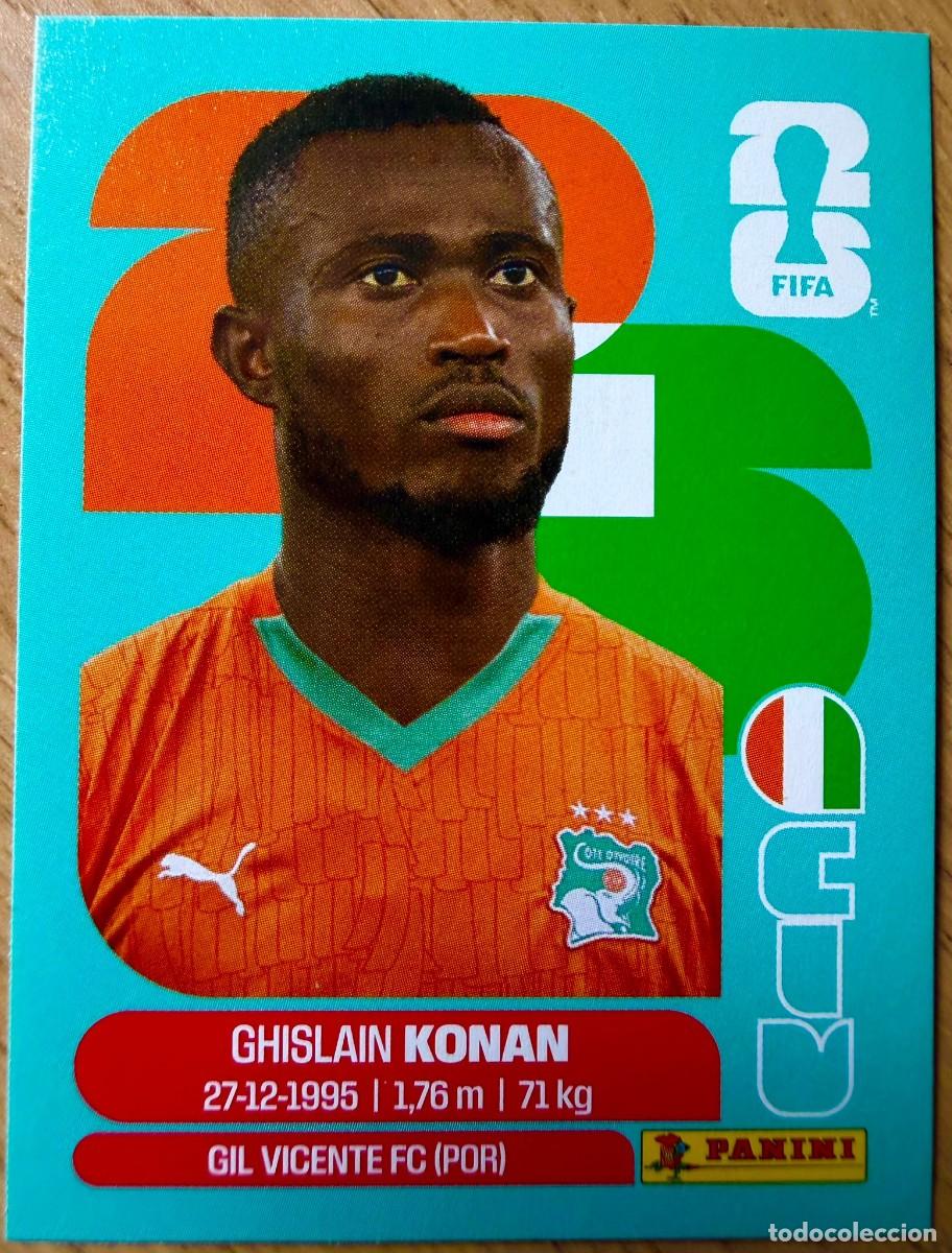 Cromos de Futebol: CIV3 CIV 3 KONAN COSTA MARFIL MUNDIAL FIFA WORLD CUP 2026 26 STICKER CROMO PANINI SIN PEGAR
