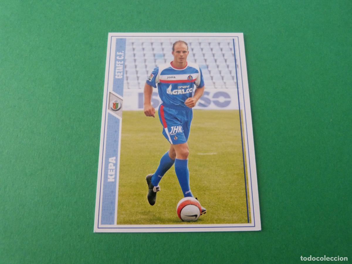 Cromos de F&uacute;tbol: TRADING CARD FUTBOL KEPA GETAFE C.F. N&ordm; 238 FICHAS LIGA MUNDICROMO 2007-2008/07-08
