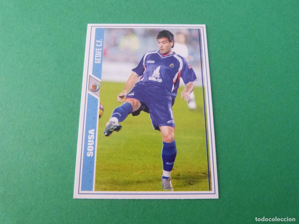 Cromos de F&uacute;tbol: TRADING CARD FUTBOL SOUSA GETAFE C.F. N&ordm; 237 FICHAS LIGA MUNDICROMO 2007-2008/07-08