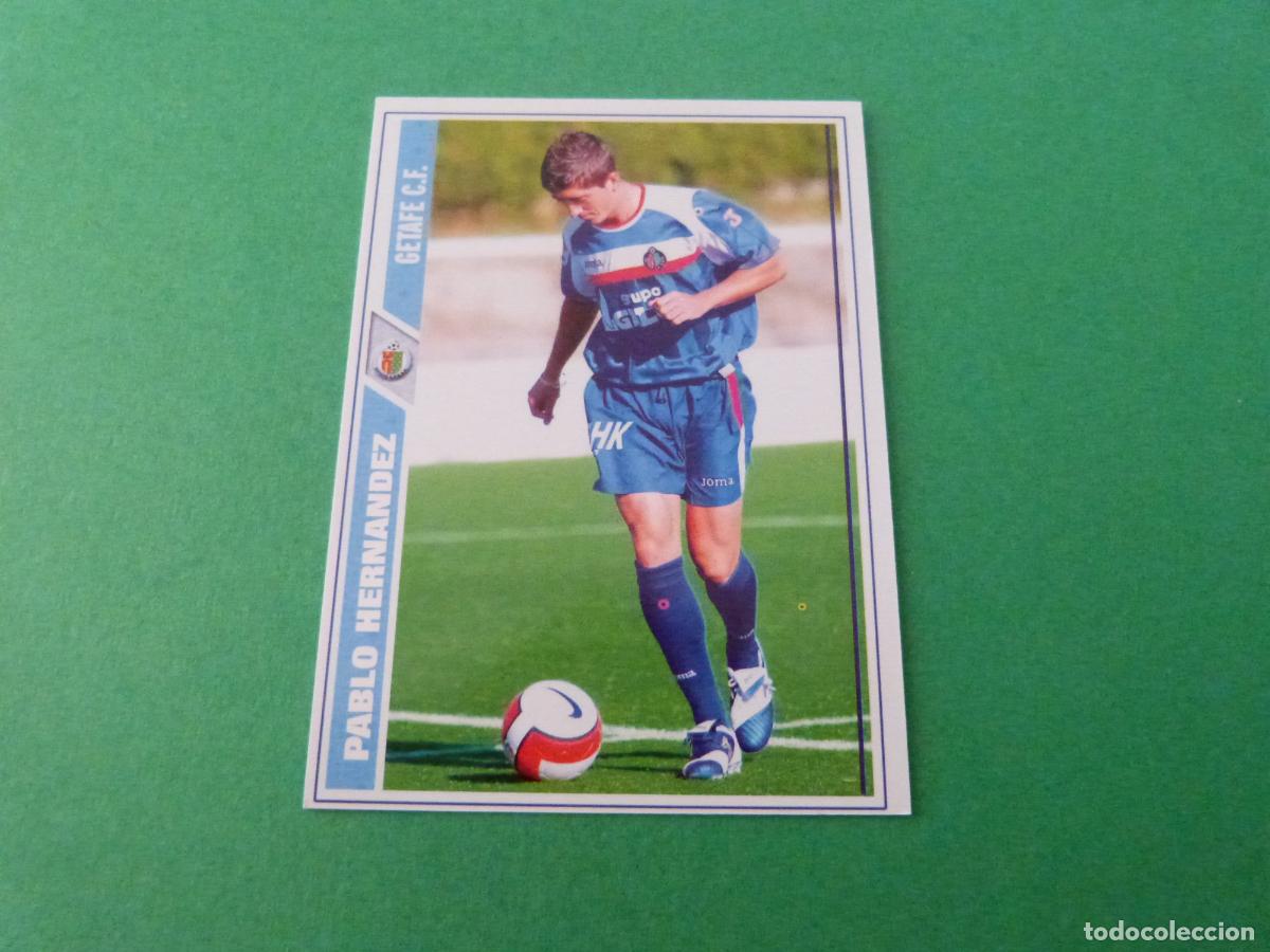 Cromos de F&uacute;tbol: TRADING CARD FUTBOL PABLO HERNANDEZ GETAFE C.F. N&ordm; 234 FICHAS LIGA MUNDICROMO 2007-2008/07-08