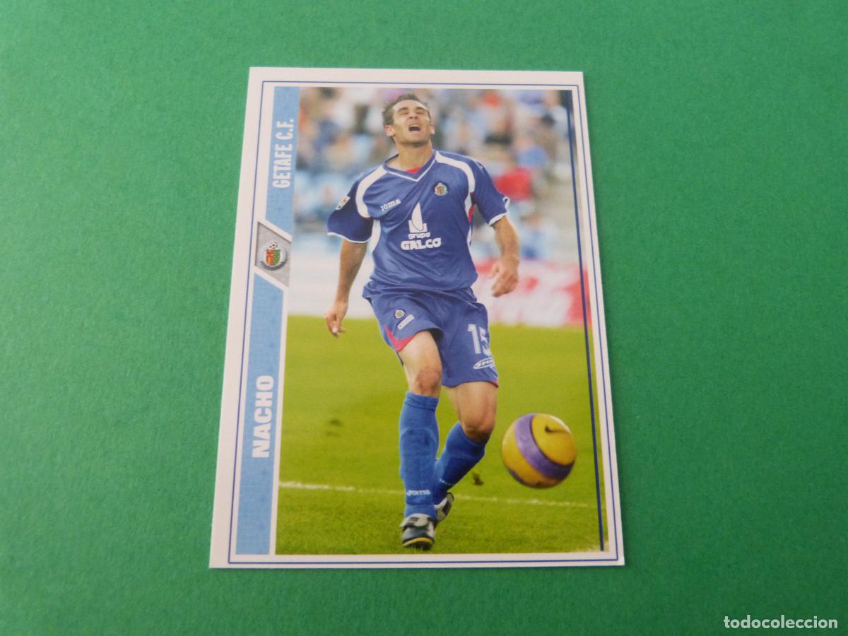Cromos de F&uacute;tbol: TRADING CARD FUTBOL NACHO GETAFE C.F. N&ordm; 233 FICHAS LIGA MUNDICROMO 2007-2008/07-08