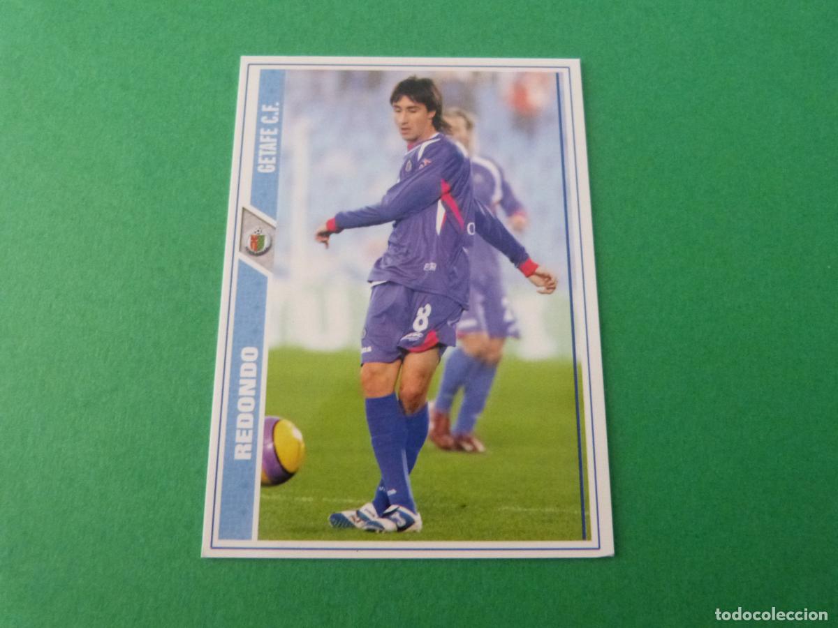 Cromos de F&uacute;tbol: TRADING CARD FUTBOL REDONDO GETAFE C.F. N&ordm; 231 FICHAS LIGA MUNDICROMO 2007-2008/07-08