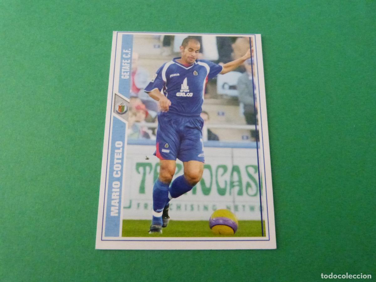 Cromos de F&uacute;tbol: TRADING CARD FUTBOL MARIO COTELO GETAFE C.F. N&ordm; 229 FICHAS LIGA MUNDICROMO 2007-2008/07-08