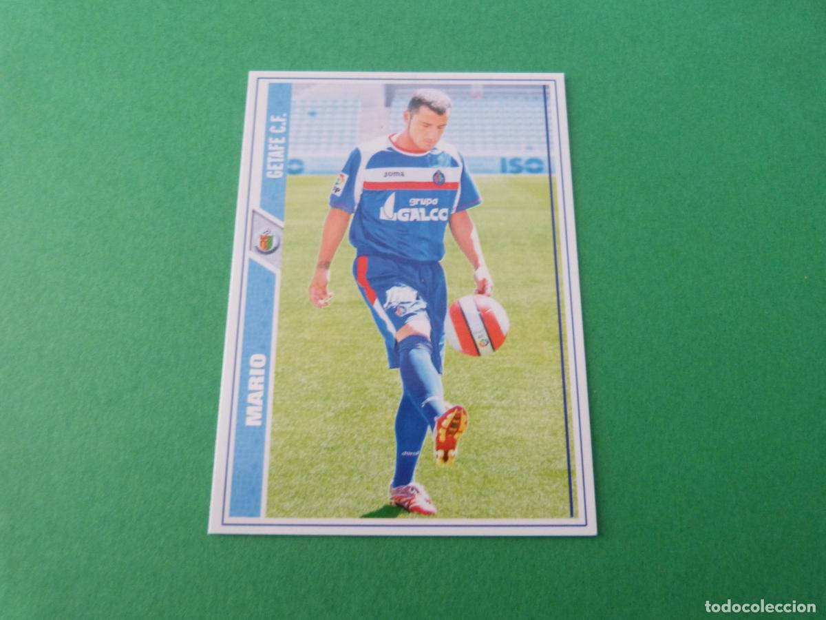 Cromos de F&uacute;tbol: TRADING CARD FUTBOL MARIO GETAFE C.F. N&ordm; 228 FICHAS LIGA MUNDICROMO 2007-2008/07-08