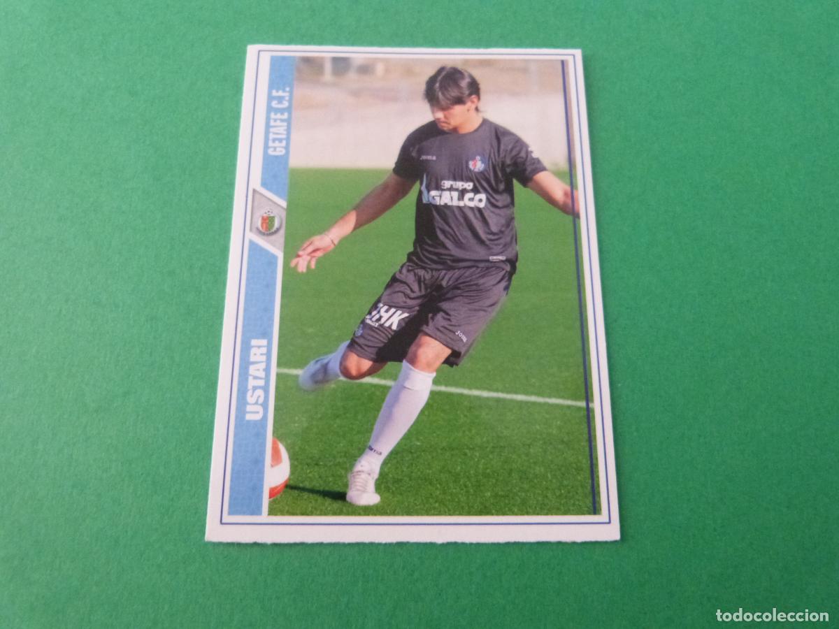 Cromos de F&uacute;tbol: TRADING CARD FUTBOL USTARI GETAFE C.F. N&ordm; 222 FICHAS LIGA MUNDICROMO 2007-2008/07-08