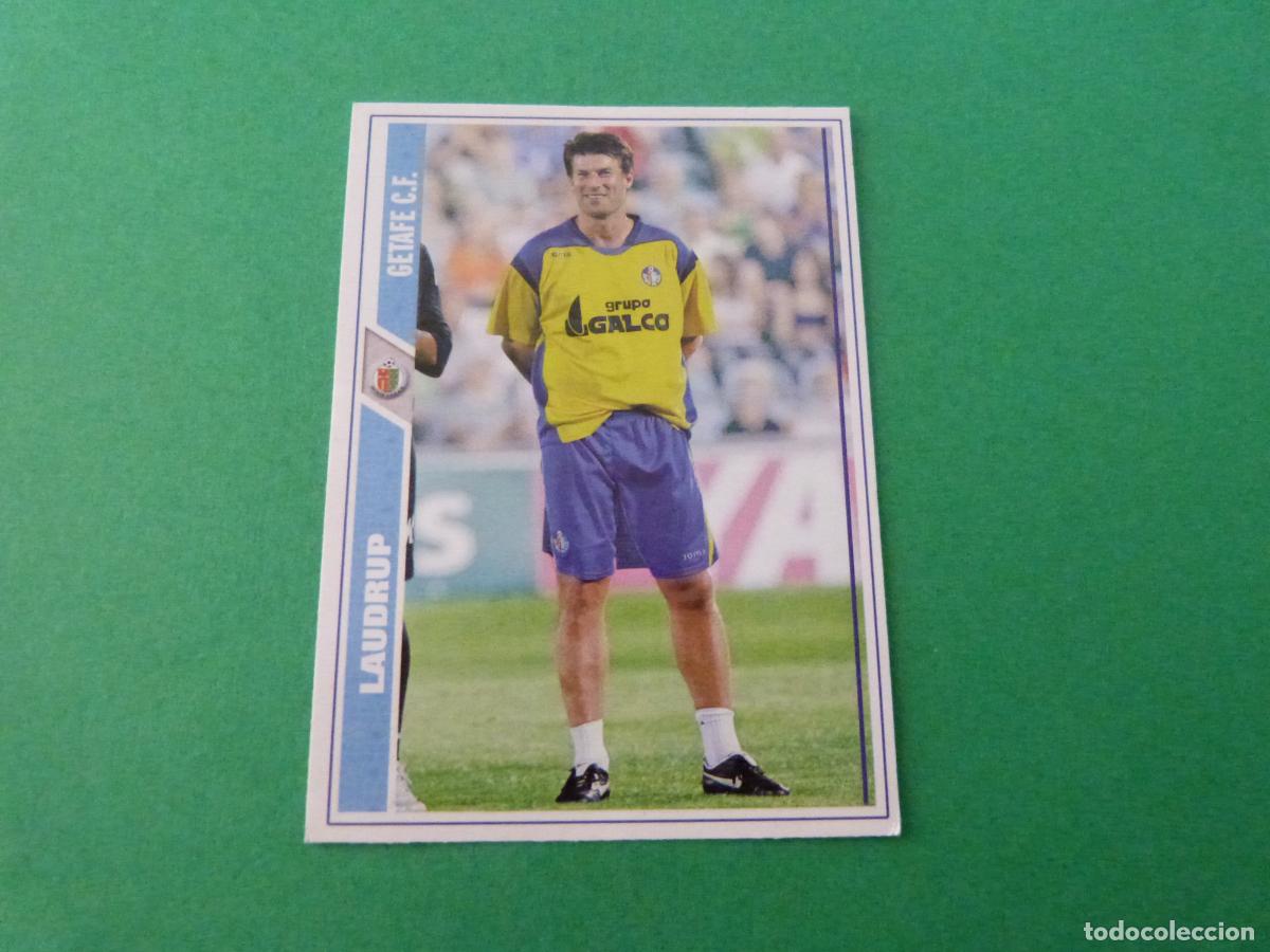 Cromos de F&uacute;tbol: TRADING CARD FUTBOL LAUDRUP GETAFE C.F. N&ordm; 220 FICHAS LIGA MUNDICROMO 2007-2008/07-08
