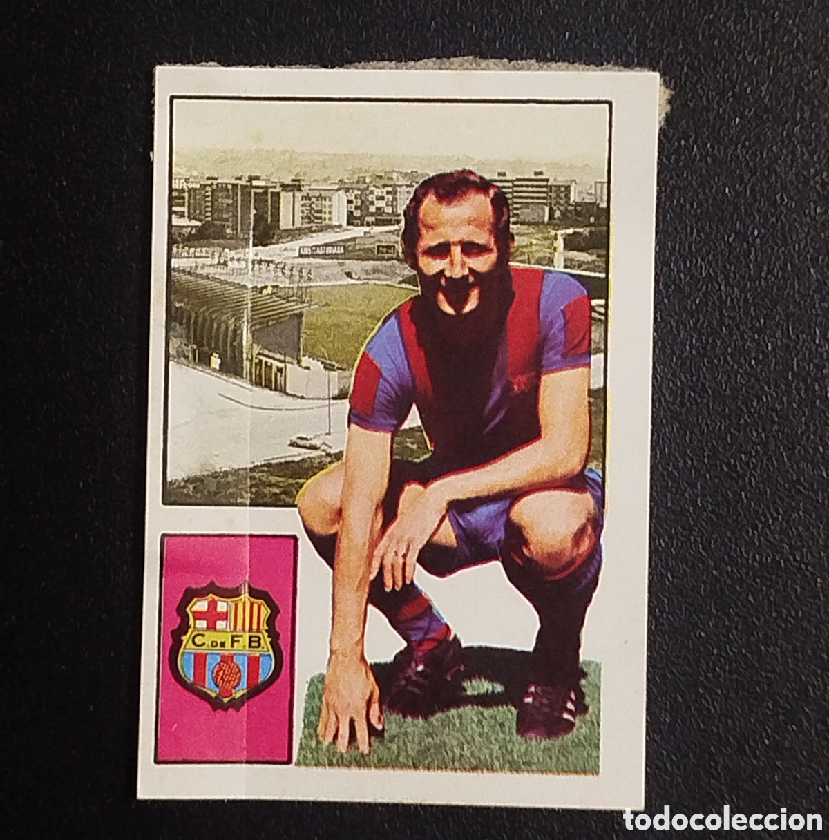 Cromos de F&uacute;tbol: GALLEGO 1974 1975 FHER DISGRA FC BARCELONA C.F. CROMO FUTBOL CAMPEONATO LIGA 74 75 DESPEGADO