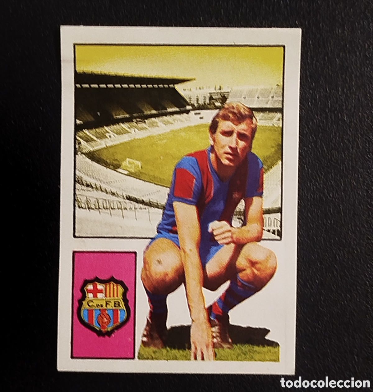 Cromos de F&uacute;tbol: REXACH 1974 1975 FHER DISGRA FC BARCELONA C.F. CROMO FUTBOL CAMPEONATO LIGA 74 75 DESPEGADO