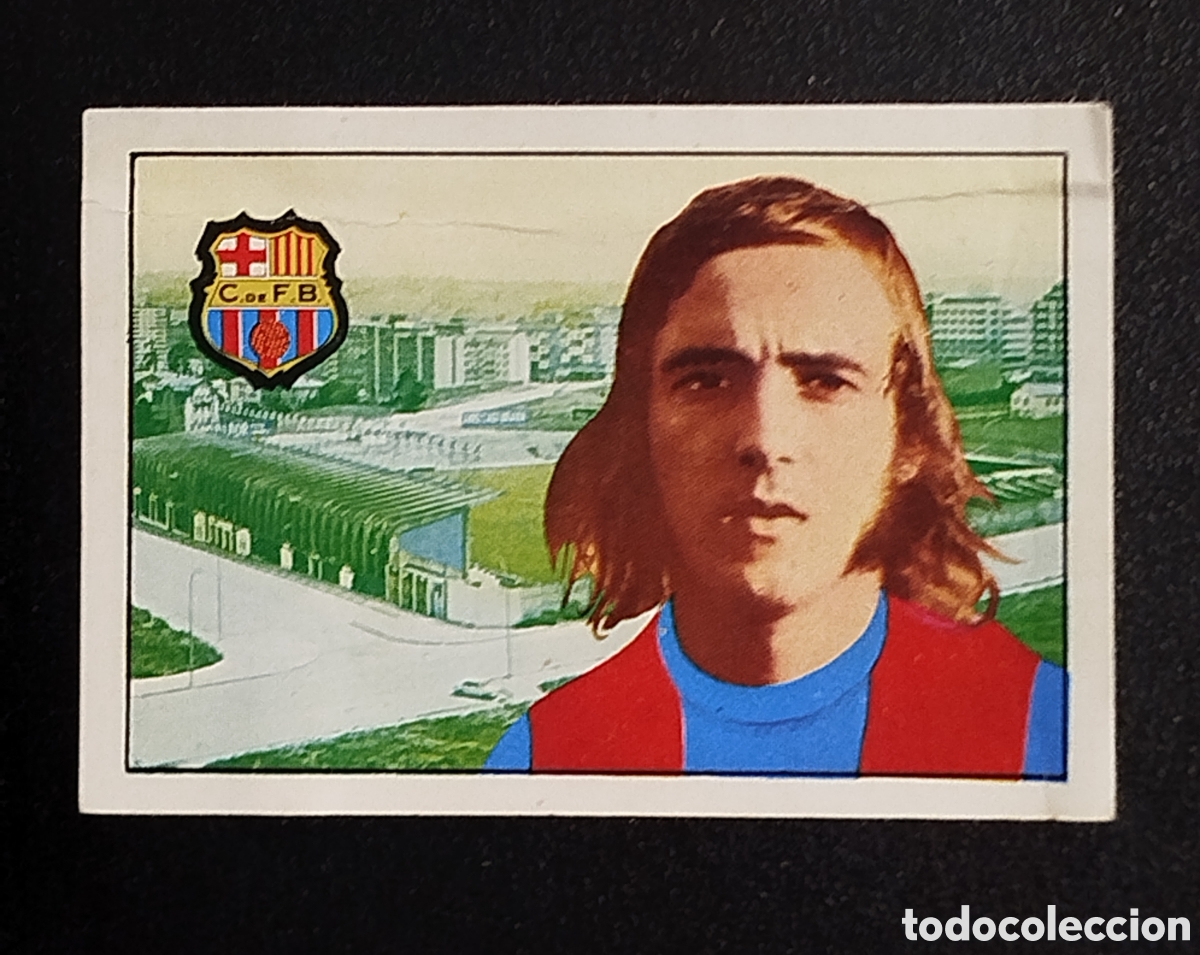 Cromos de F&uacute;tbol: NEESKENS FICHAJE ULTIMA HORA # 2 - 1974 1975 FHER DISGRA FC BARCELONA CROMO LIGA 74 75 DESPEGADO