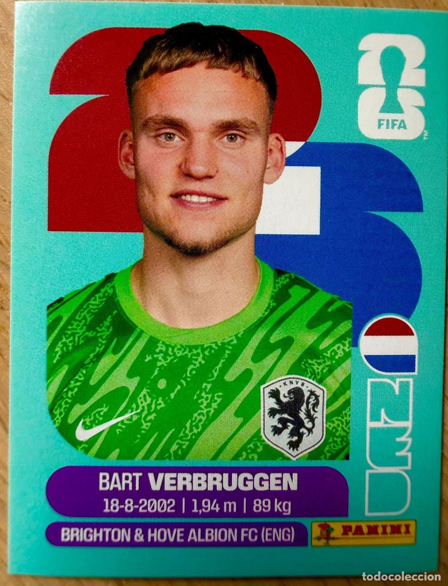 Cromos de F&uacute;tbol: NED2 NED 2 VERBRUGGEN HOLANDA PAISES BAJOS MUNDIAL FIFA WORLD CUP 2026 26 STICKER PANINI SIN PEGAR