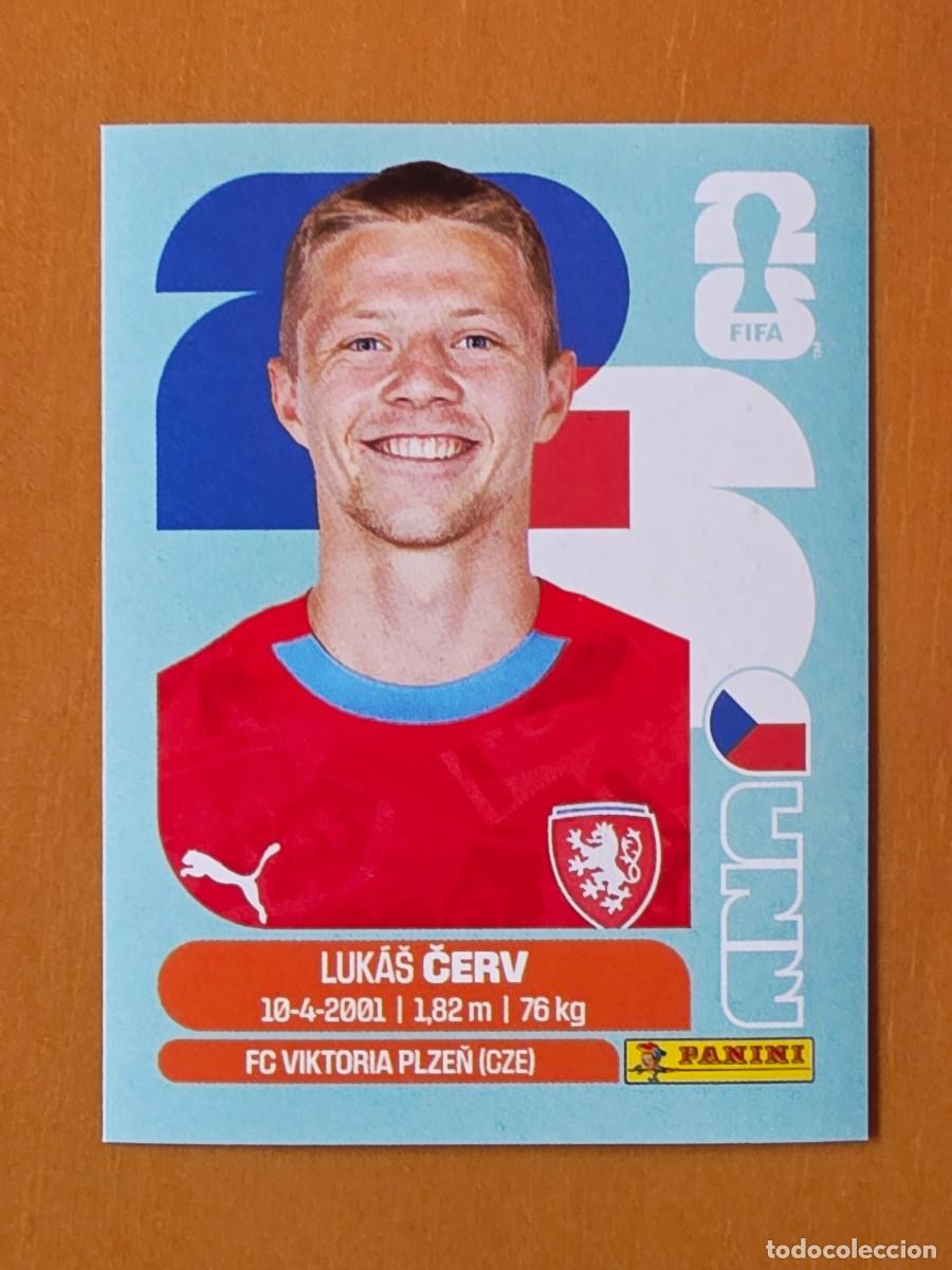 Cromos de F&uacute;tbol: CZE 11 Luk&aacute;&scaron; Červ, Rep&uacute;blica Checa, Chequia, Panini FIFA World Cup Mundial 2026 Sticker