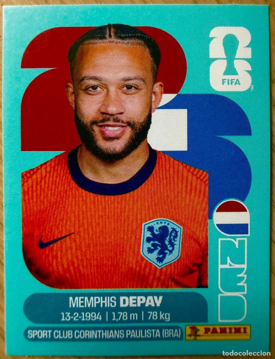 Cromos de F&uacute;tbol: NED17 NED 17 DEPAY HOLANDA PAISES BAJOS MUNDIAL FIFA WORLD CUP 2026 26 STICKER PANINI SIN PEGAR
