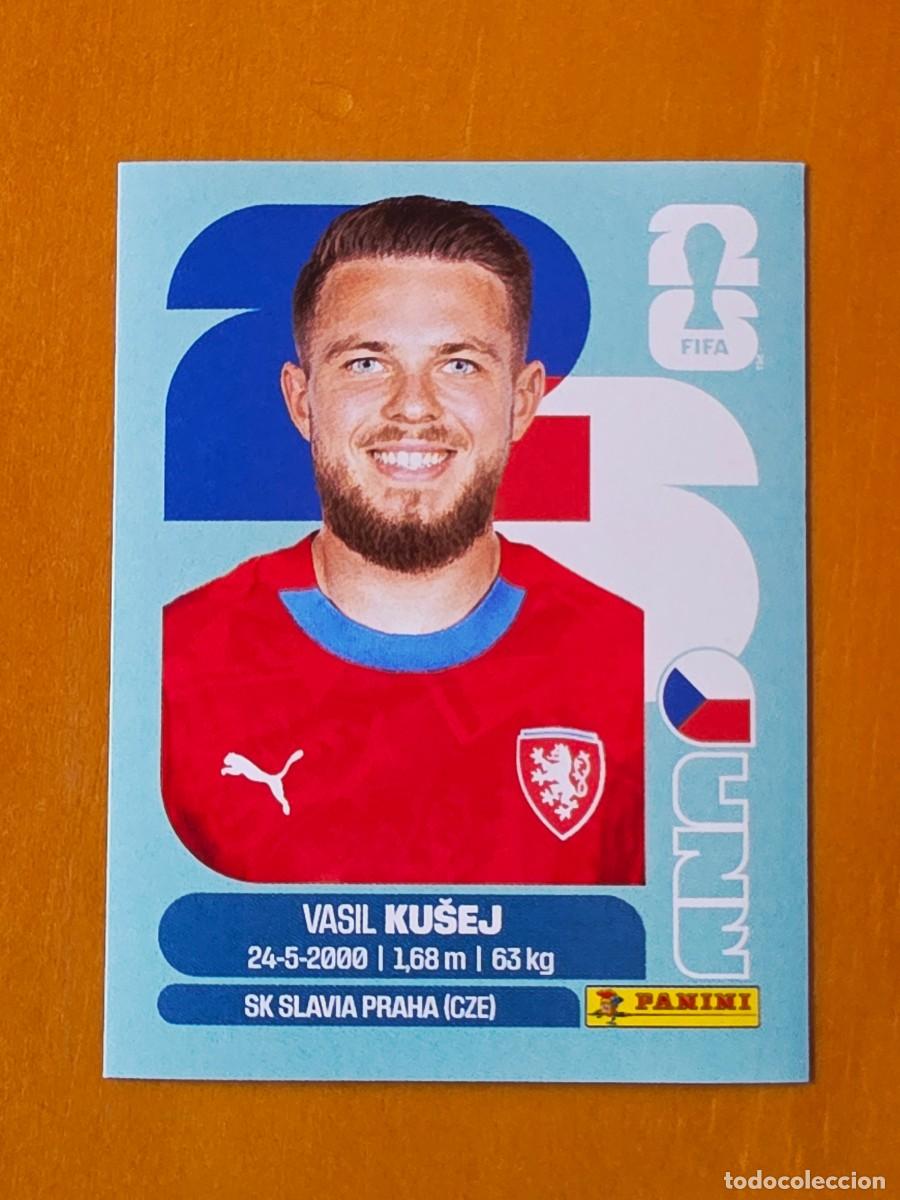 Cromos de F&uacute;tbol: CZE 16 Vasil Ku&scaron;ej, Rep&uacute;blica Checa, Chequia, Panini FIFA World Cup Mundial 2026 Sticker