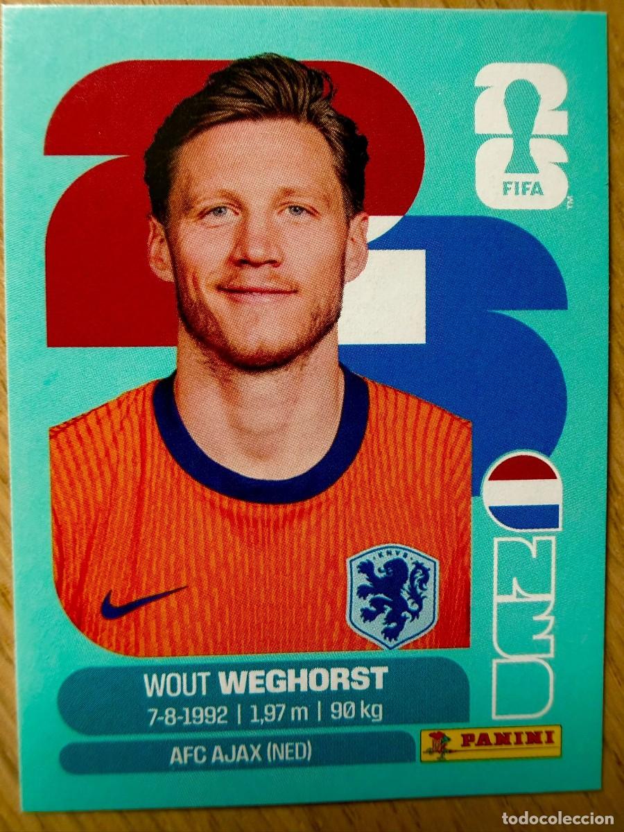 Cartes &agrave; collectionner de Football: NED19 NED 19 WEGHORST HOLANDA PAISES BAJOS MUNDIAL FIFA WORLD CUP 2026 26 STICKER PANINI SIN PEGAR