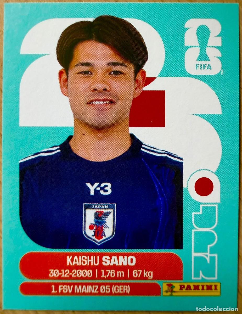 Cromos de F&uacute;tbol: JPN8 JPN 8 SANO JAPON MUNDIAL FIFA WORLD CUP 2026 26 STICKER CROMO PANINI SIN PEGAR