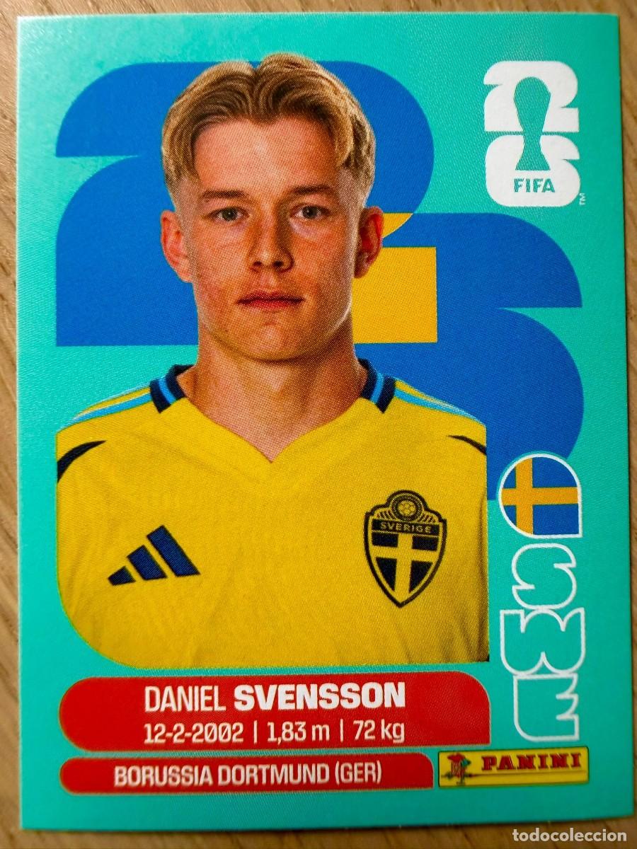 Cromos de F&uacute;tbol: SWE14 SWE 14 SVENSSON SUECIA MUNDIAL FIFA WORLD CUP 2026 26 STICKER CROMO PANINI SIN PEGAR