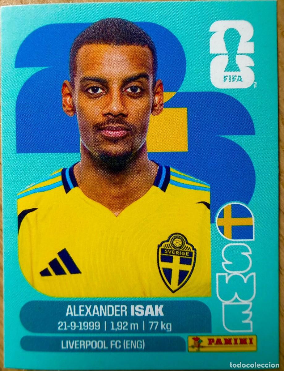 Cromos de F&uacute;tbol: SWE19 SWE 19 ISAK SUECIA MUNDIAL FIFA WORLD CUP 2026 26 STICKER CROMO PANINI SIN PEGAR