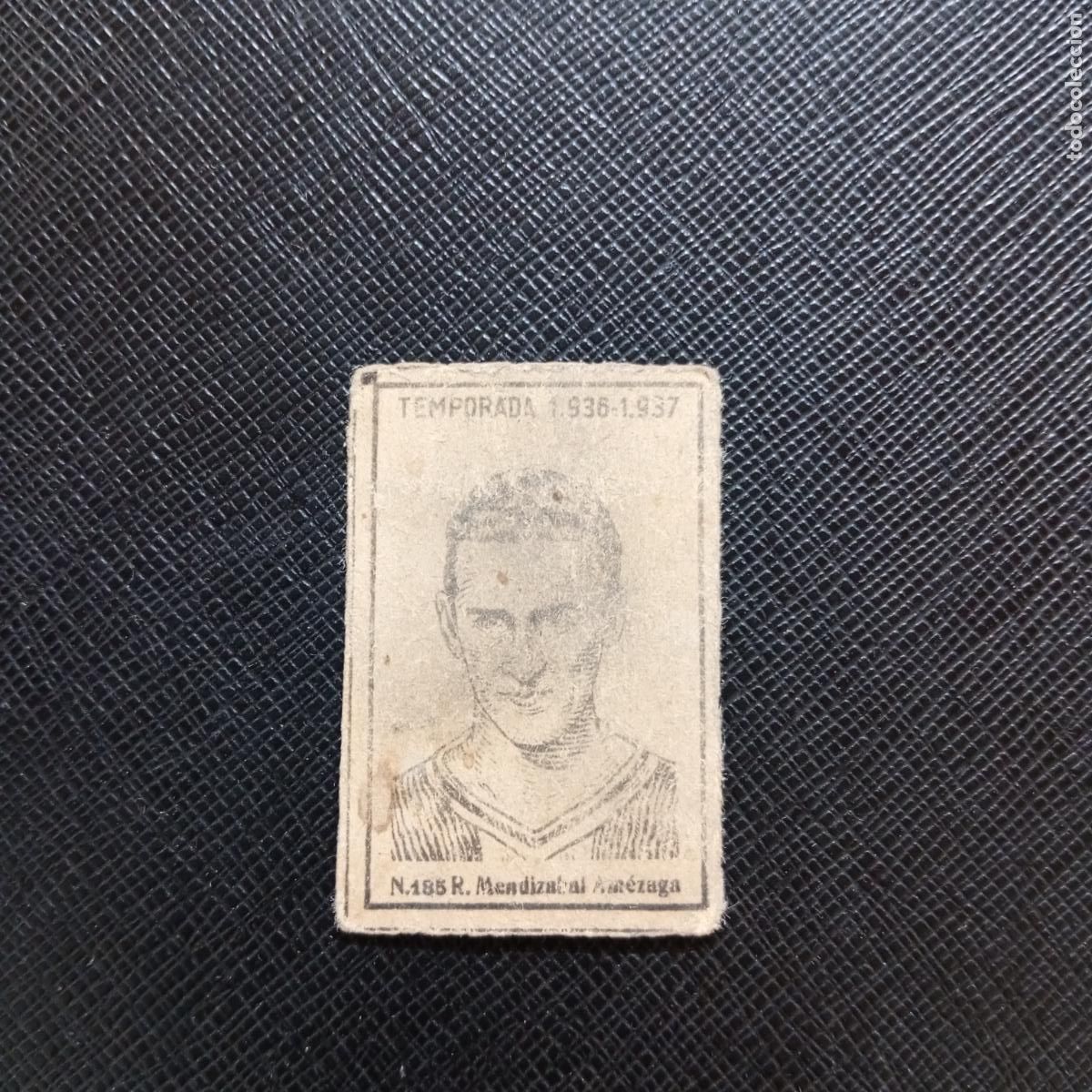 Cromos de F&uacute;tbol: 185 MENDIZABAL AMEGAZA HERCULES CERILLAS Y FOSFOROS 1936 1937 LIGA 36 37 FUTBOL CROMO - A184 PG53
