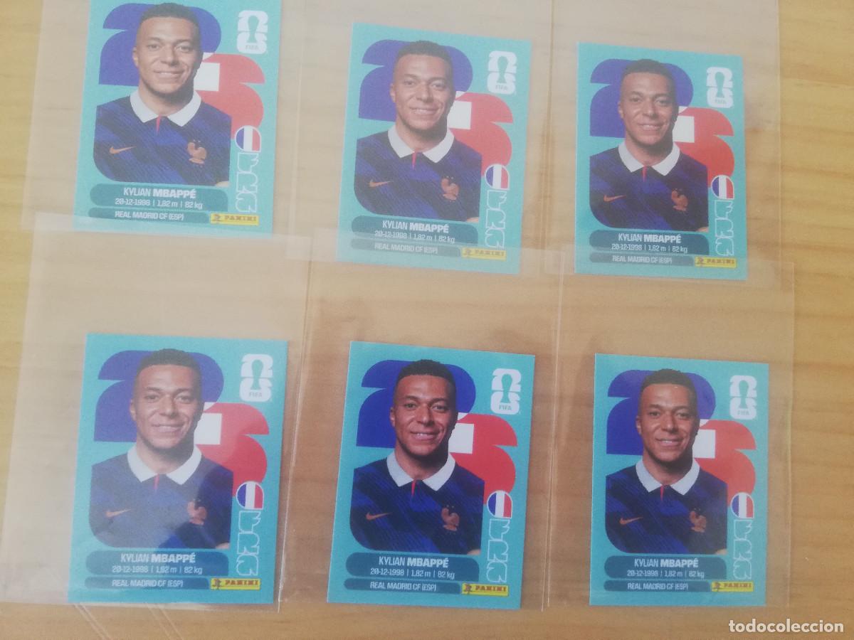 Cromos de F&uacute;tbol: Mbappe (x6) Fra20 Mundial 2026 Sticker
