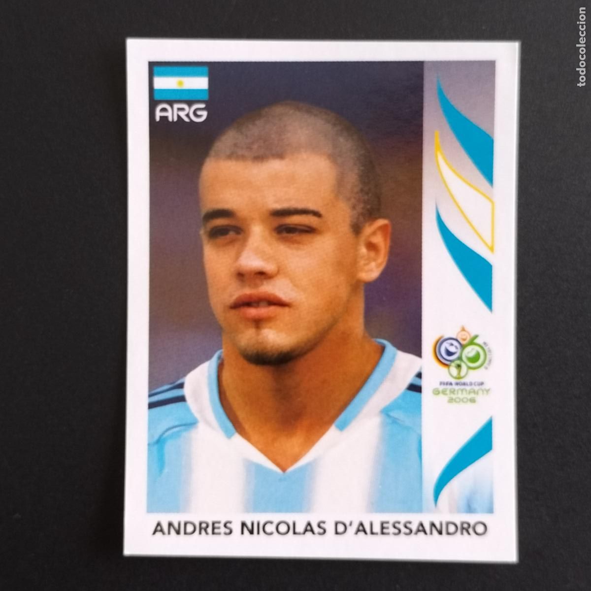 Cromos de F&uacute;tbol: 179 NICOLAS D'ALESSANDRO ARGENTINA CROMOS FIFA WORLD CUP GERMANY 2006 MUNDIAL FUTBOL ALEMANIA PANINI