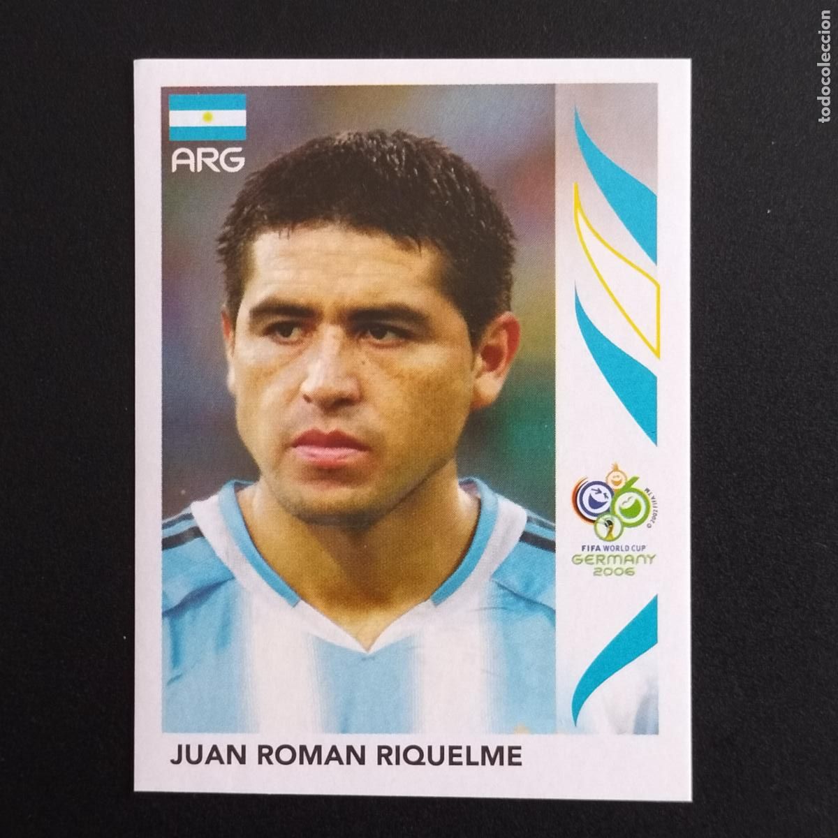 Cromos de F&uacute;tbol: 181 JUAN ROMAN RIQUELME ARGENTINA CROMOS FIFA WORLD CUP GERMANY 2006 MUNDIAL FUTBOL ALEMANIA PANINI