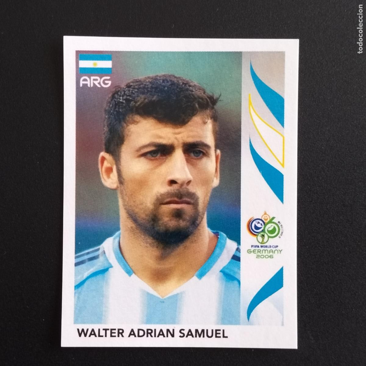Cromos de F&uacute;tbol: 175 WALTER ADRIAN SAMUEL ARGENTINA CROMOS FIFA WORLD CUP GERMANY 2006 MUNDIAL FUTBOL ALEMANIA PANINI