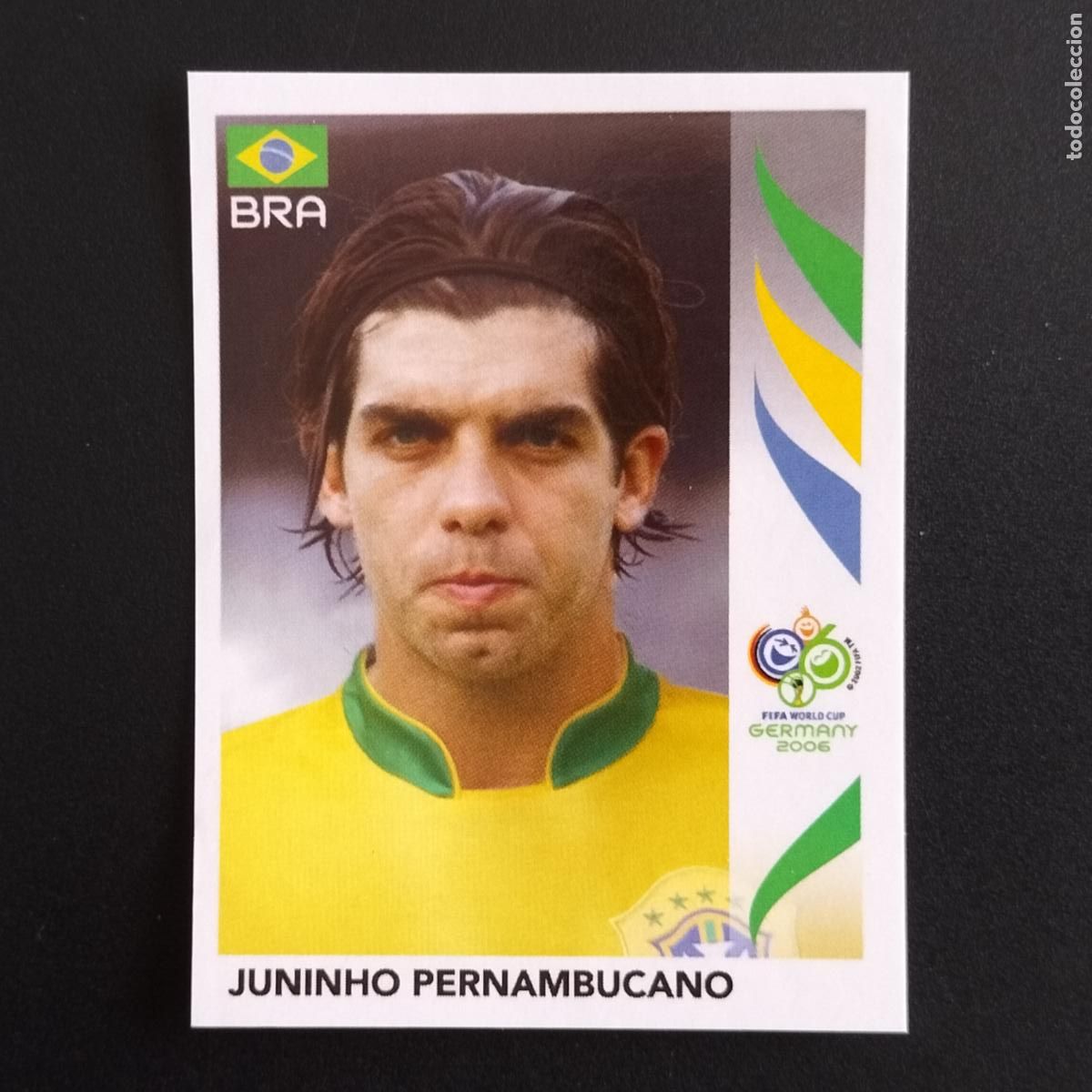 Cromos de F&uacute;tbol: 389 JUNINHO PERNAMBUCANO BRASIL CROMOS FIFA WORLD CUP GERMANY 2006 MUNDIAL FUTBOL ALEMANIA PANINI