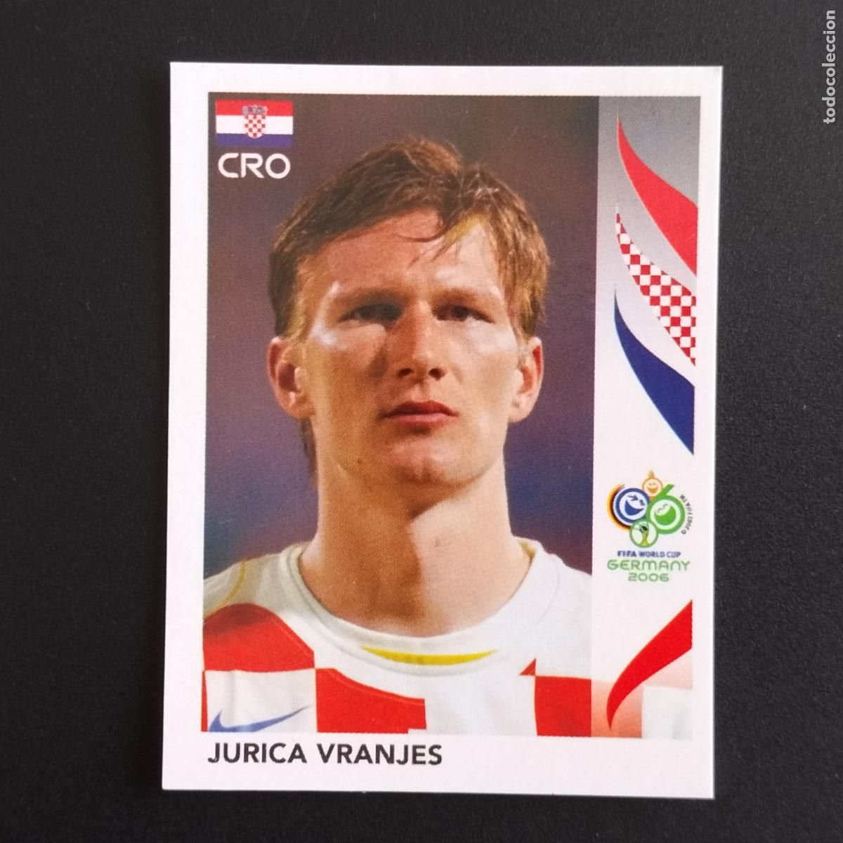 Cromos de F&uacute;tbol: 410 JURICA VRANJES CROACIA CROMOS FIFA WORLD CUP GERMANY 2006 MUNDIAL FUTBOL ALEMANIA PANINI