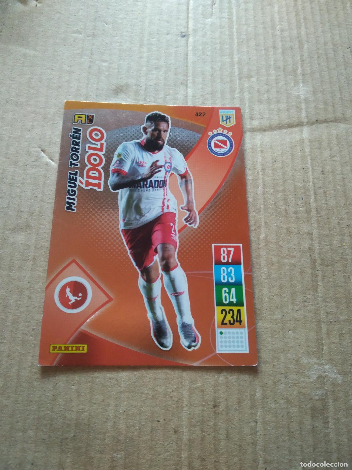 Fu&szlig;ball-Sticker: 422 miguel torren argentinos junior CROMO FUTBOL ARGENTINO PANINI LIGA ARGENTINA 2021-2022 ADRENALYN