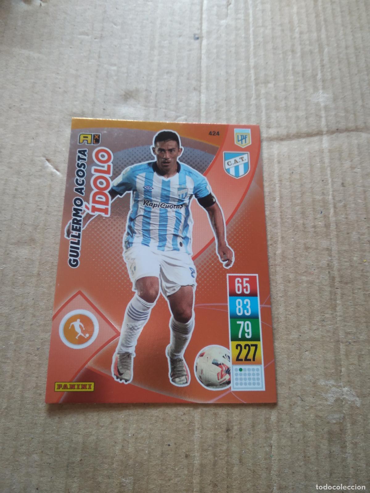 Fu&szlig;ball-Sticker: 424 GUILLERMO ACOSTA TUCUMAN CROMO FUTBOL ARGENTINO PANINI LIGA ARGENTINA 2021-2022 ADRENALYN