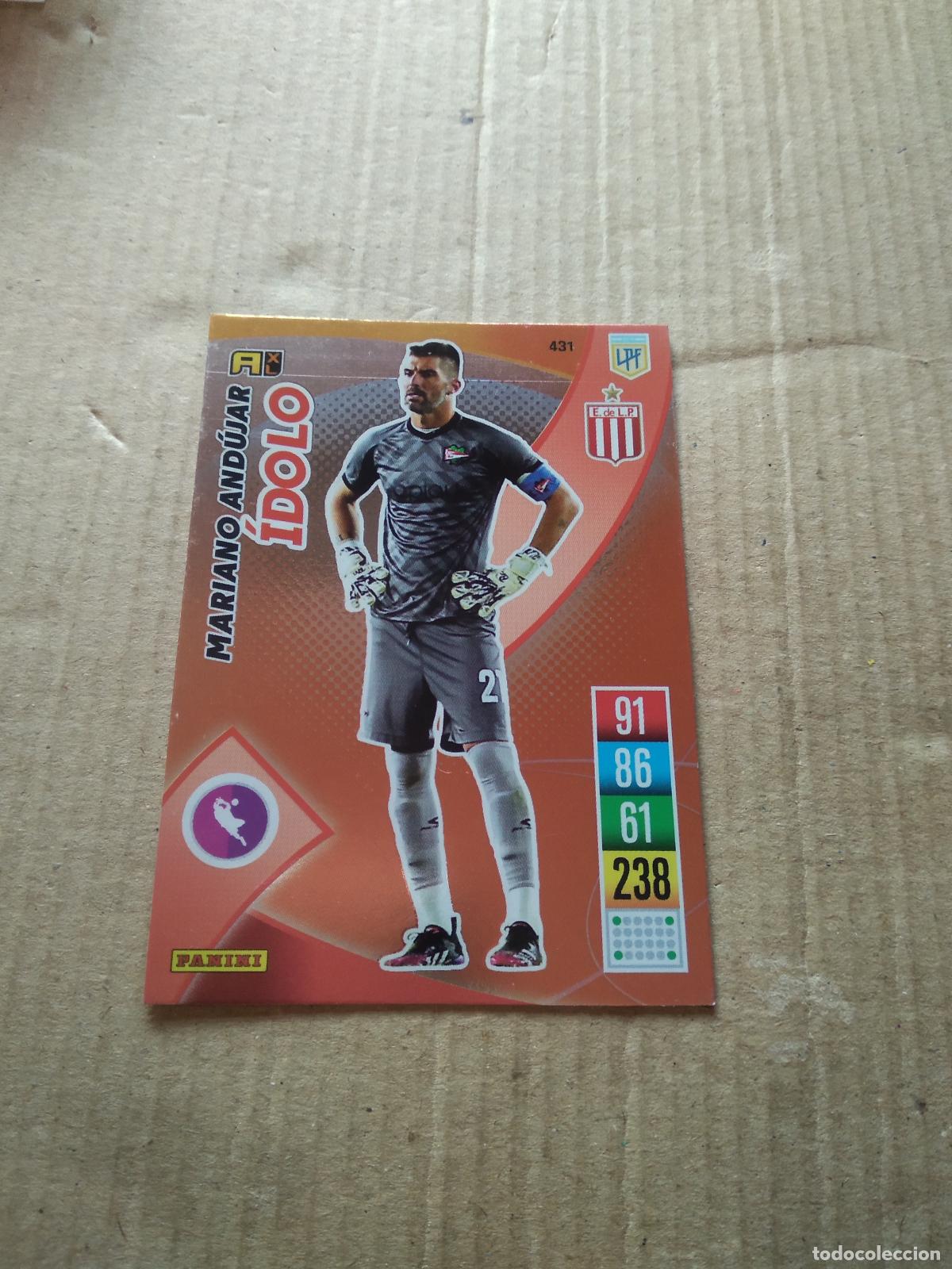 Cromos de Futebol: 431 MARIANO ANDUJAR ESTUDIANTES CROMO FUTBOL ARGENTINO PANINI LIGA ARGENTINA 2021-2022 ADRENALYN