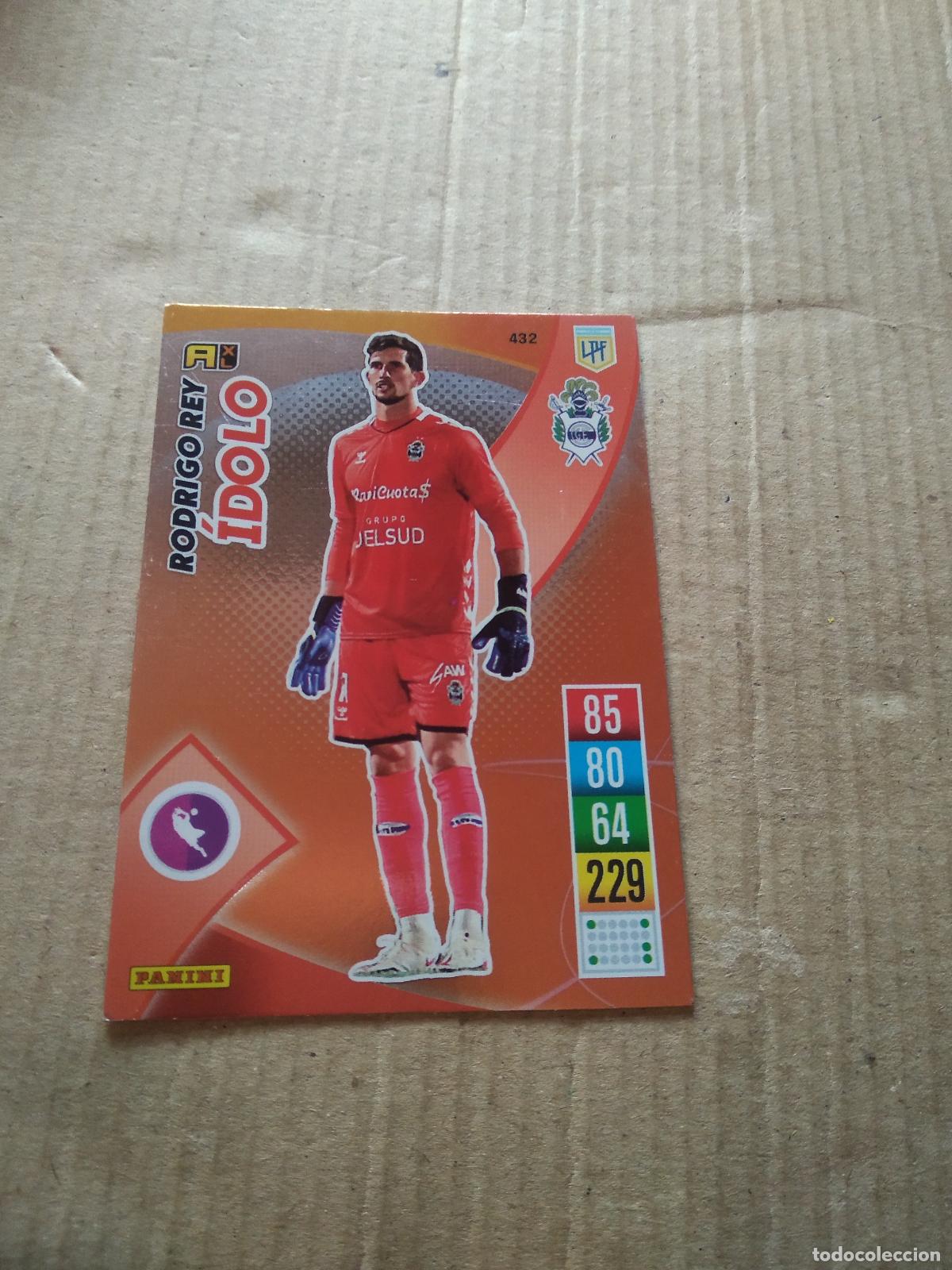 Cromos de F&uacute;tbol: 432 RODRIGO REY GIMNASIA CROMO FUTBOL ARGENTINO PANINI LIGA ARGENTINA 2021-2022 ADRENALYN