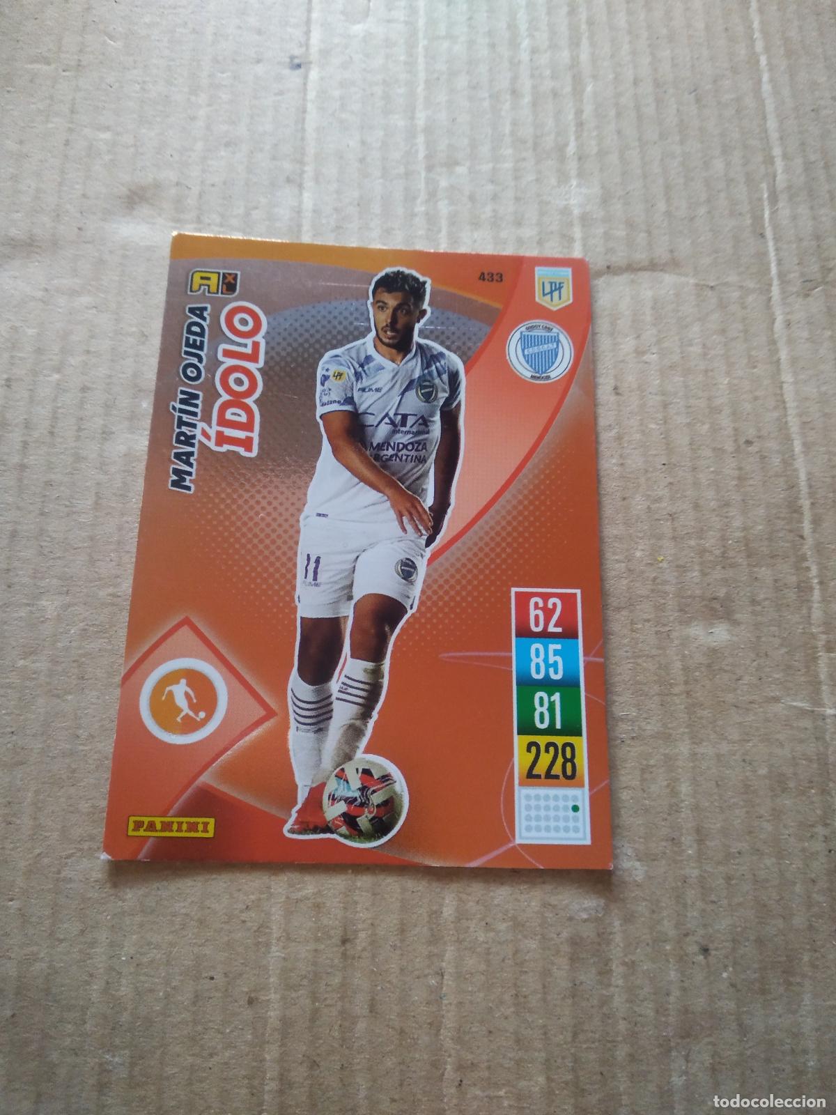 Cromos de F&uacute;tbol: 433 MARTIN OJEDA GODOY CRUZ CROMO FUTBOL ARGENTINO PANINI LIGA ARGENTINA 2021-2022 ADRENALYN