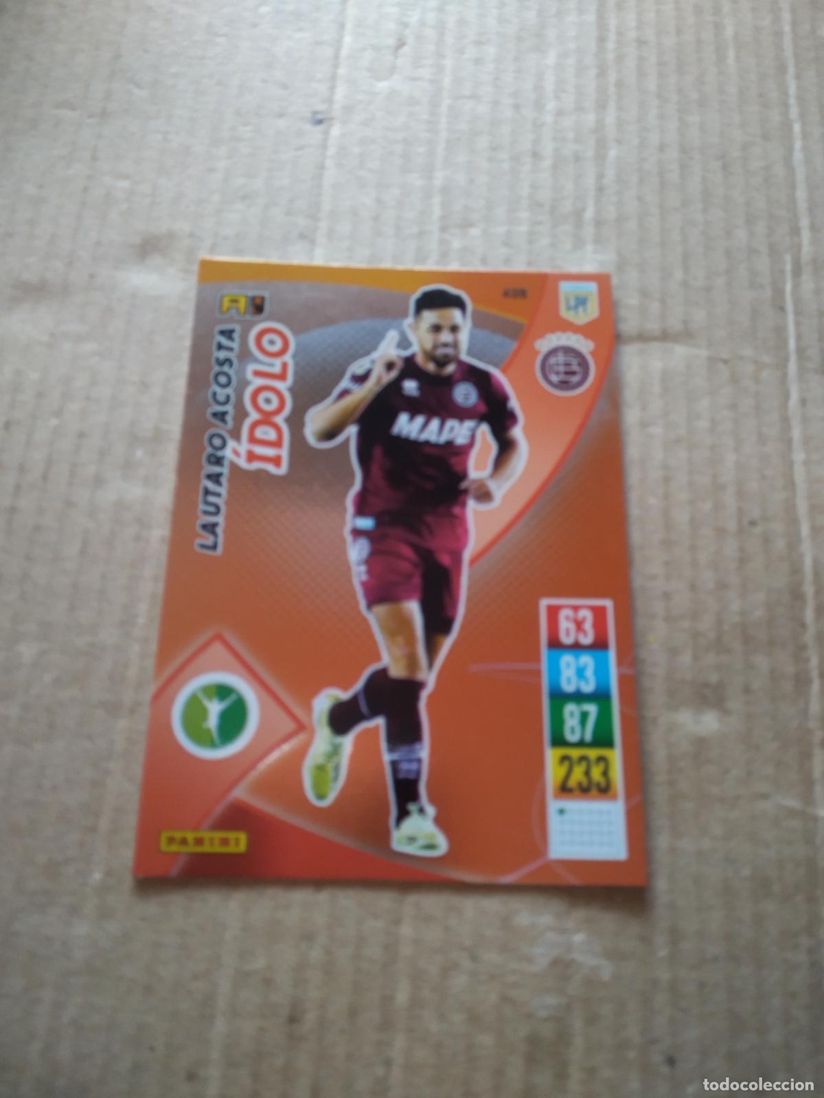 Cromos de F&uacute;tbol: 436 LAUTARO ACOSTA LANUS CROMO FUTBOL ARGENTINO PANINI LIGA ARGENTINA 2021-2022 ADRENALYN