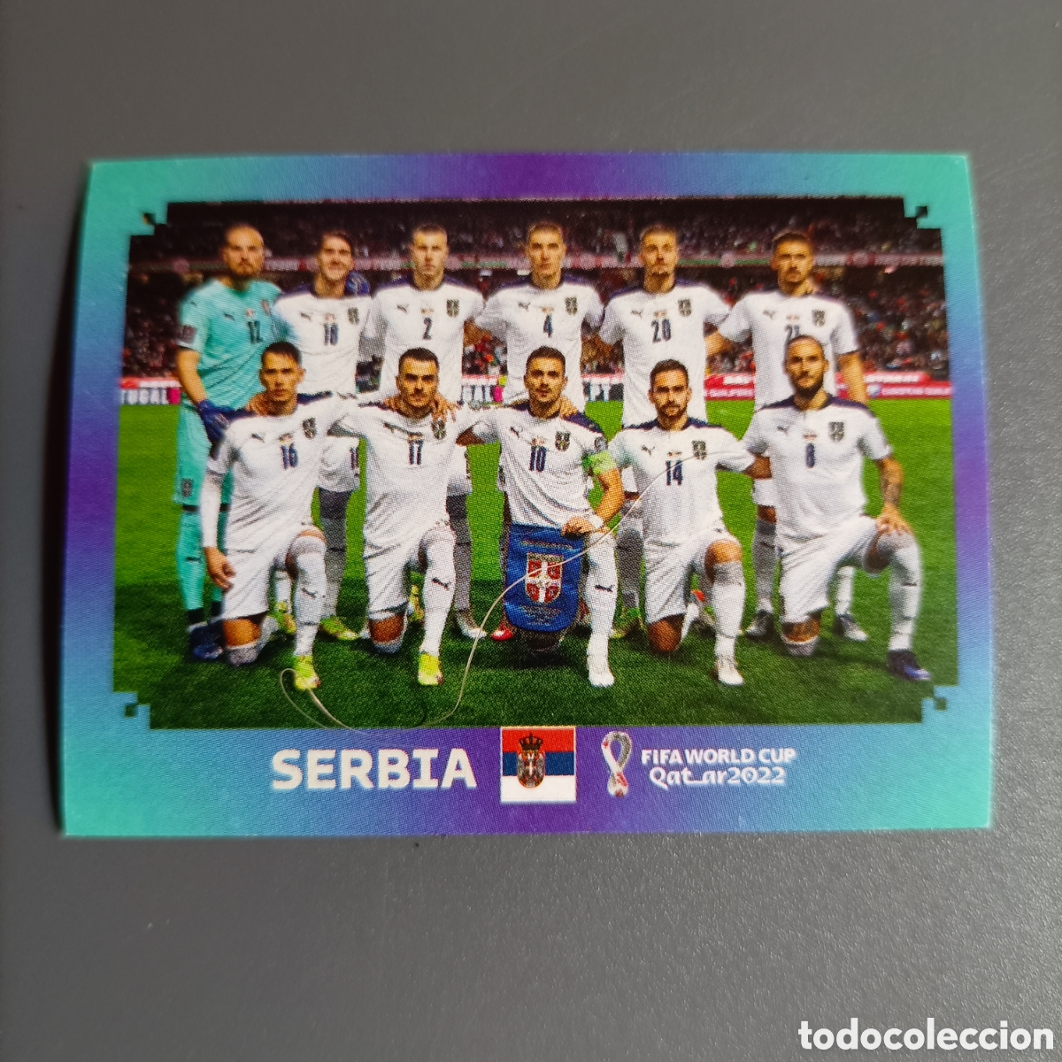 Cromos de F&uacute;tbol: CROMO STICKER. FIFA WORLD CUP QATAR 2022 - №SRB 1